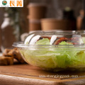 Biodegradable Plastic Salad Bowls To-Go Fruit Packaging Box